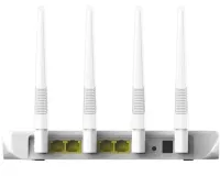 Высокоскоростной мини маршрутизатор Wi-fi роутер Pix-link LV-WR21Q 300 Мбит 2.4 ГГц, Беспроводной вай фай роутер до 300Mb/s 4 антенны 4 порта Белый
