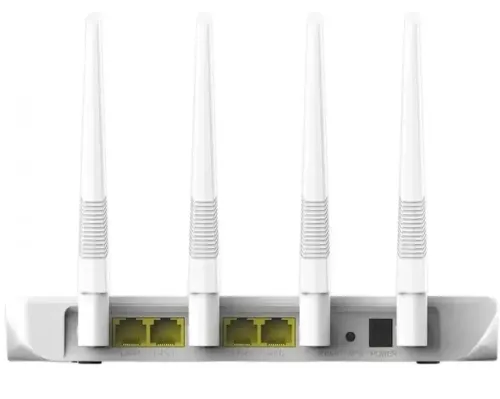 Высокоскоростной мини маршрутизатор Wi-fi роутер Pix-link LV-WR21Q 300 Мбит 2.4 ГГц, Беспроводной вай фай роутер до 300Mb/s 4 антенны 4 порта Белый