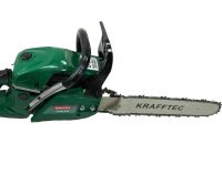 Бензинова ланцюгова пила Krafftec КRА-5800 7 к.с шина 45 см для обрізання дерев і розпилу дров, Бензопила Adeytos 18" дюймів 58см3 Зелена
