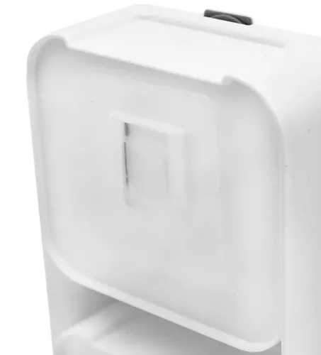 Настінний органайзер для мила Flip Lid Drain Soap Box на 2 відсіки з відкидними кришками, Подвійна навісна мильниця зі зливом на стіну у ванну