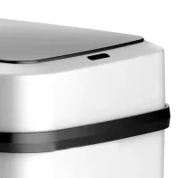 Розумне автоматичне відро для сміття на 10 л Sensor Trash Box JH - 68 з сенсорною кришкою для сміття, сенсорна кошик з розумним датчиком на батарейках
