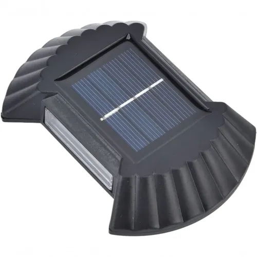 Настінний вуличний ліхтар прожектор Smart Solar Light JB-012 на сонячній батареї, акумуляторний світильник з сонячною панеллю на стіну Jb012 Чорний