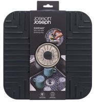 Захисна підставка Joseph SinkShield 851700 для раковини зі зливом 30x30 см, Гнучкий квадратний захисний килимок із захистом від засмічень для мийки