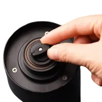 Бездротова електрична кавомолка Electric Coffee Grinder KMDJ-2A з регулятором помелу, акумуляторна USB млин для кавових зерен MAG-640
