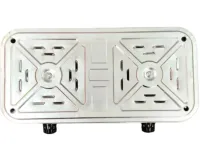 Настільна електроплита Hot Plate Electric Cooking JX-2020A 2000W на 2 конфорки диск двоконфорочна електрична плита з термостатом на 5 положень