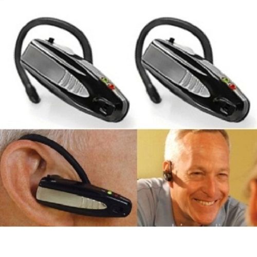 Акумуляторний слуховий апарат Ear Sound Amplifier Підсилювач слуху у вигляді Bluetooth гарнітури
