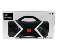 Бездротова Bluetooth колонка T & G Boom Bass E818 з ручкою, акумуляторна блютуз акустика SPS UBL з підсвічуванням 8000 mAh USB AUX для Android IOS