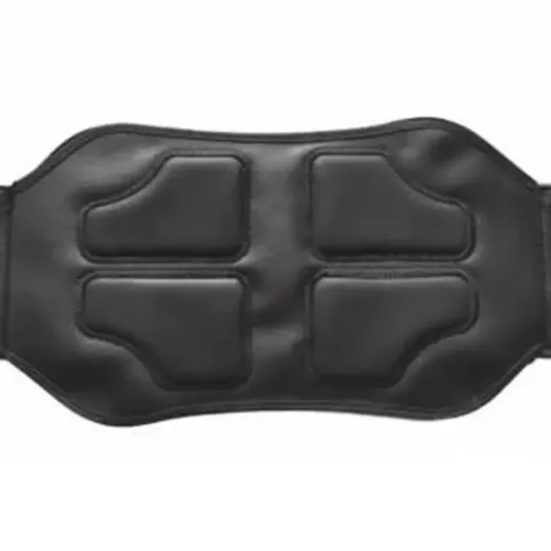 Електричний пояс-стимулятор для черевного преса Abdominal Toning Belt NY-82, масажер міостимулятор W24 для м'язів живота з 6 режимами від USB Чорний
