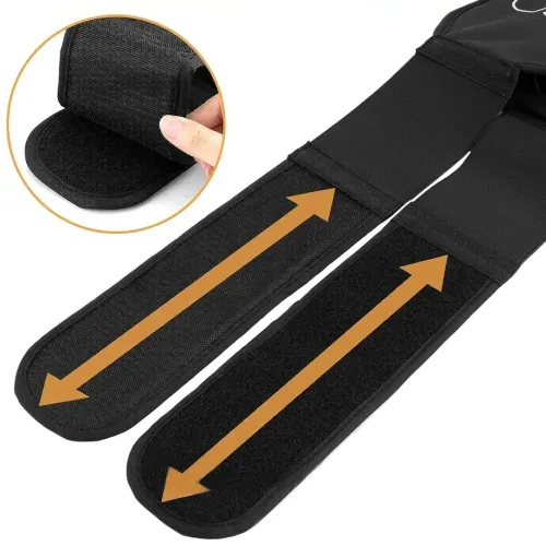 Електричний пояс-стимулятор для черевного преса Abdominal Toning Belt NY-82, масажер міостимулятор W24 для м'язів живота з 6 режимами від USB Чорний