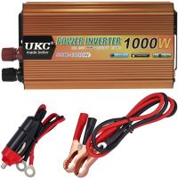 Автомобильный инвертор UKC 24V-220V 1000W авто преобразователь напряжения тока от прикуривателя и аккумулятора зарядное с защитой от перегрева 1000Вт