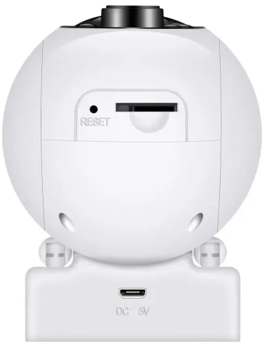 Вулична бездротова 360 IP камера відеоспостереження XY-3120SZ 2MP, поворотна зовнішня Wi-Fi камера з ІЧ-підсвічуванням і датчиком руху XY-3120 Біла