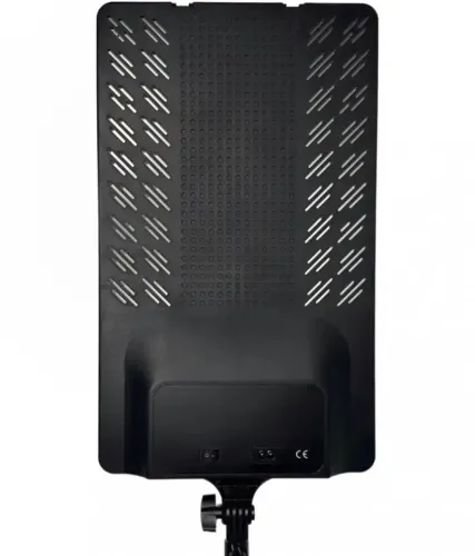 Светодиодная прямоугольная лампа Ring Light RL-24 100W LED прожектор 39x27см 3 режима свечения с пультом ДУ для студийной фото видео съемки от сети