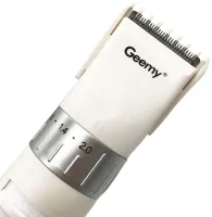 Бездротова машинка Gemei GM-6042 з регулюванням довжини лез для стрижки волосся, Акумуляторна машинка тример Gemmy з керамічними лезами
