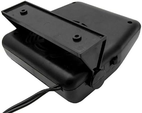 Автомобільний обігрівач салону від прикурювача Auto Heater HJ - 701 Fan 12 volt DC 150W, Тепловентилятор дуйка HJ701 для авто 150 Вт Чорний