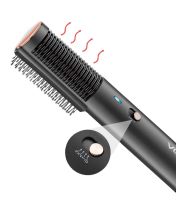 Фен щітка випрямляч VGR V-490 Hair Dryerhot Air Comb для сушіння й укладання будь-якого типу волосся гарячим повітрям 2 в 1, Стайлер гребінець 1200W