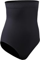 Жіночі коригувальні трусики Spanx Higher Power шорти із завищеною високою талією, стягуючі безшовні труси для стегон з високою посадкою чорні