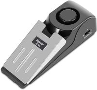 Бездротова дверна Сигналізація Door Stop Alarm захист вхідних дверей будинку Стоп двері звукова з датчиком вібрації і звуком 120 дБ на батарейках