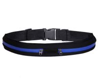 Спортивна сумка на пояс Go Runners Pocket Belt для бігу, поясний фітнес органайзер (27х10 см, 17х10) Sports Bag для тренувань, велопрогулянок