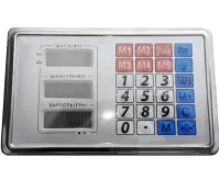 Електронне табло, голова для ваг 300кг Matarix ACS G5 з дисплеєм, Дисплей Спартак до ваг до 300 кг з металевими кнопками