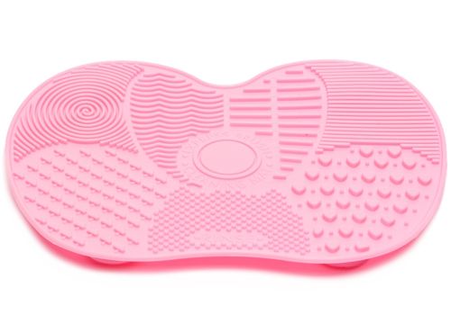Силіконовий килимок для миття пензликів Brush Spa ручний багаторазовий засіб для очищення макіяжних і косметичних пензлів і щіток для макіяжу