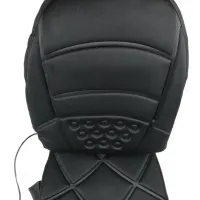Массажная накидка с подогревом Massage Cushion HL-889B для сидения в автомобиле, Чехол с массажером для кресла LY-408 от сети и прикуривателя