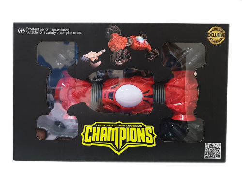 Трюкова машинка перевертиш Champions 2766 Red на радіокеруванні і сенсорним управлінням від руки, всюдихід трансформер на пульті управління, Червона