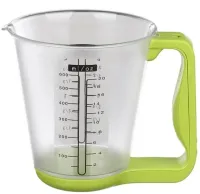 Електронна мірна чаша ваги Digital Scale with Measuring Cup SP-001 600мл, кухонний мірний стакан з вагами і вбудованим термометром SP001 для дому