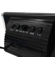 Электронные настольные часы VST-730 с зеленой подсветкой, функцией будильника Цифровые часы с кнопкой отсрочки времени от сети Зеленые