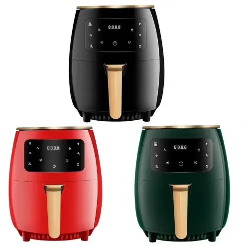 Безмаслянная Аерофритюрниця мультипечь Air Fryer su Tai ST-505 6л для приготування їжі 2400W фритюрниця без масла з функцією аерогрилю S18