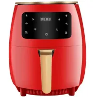Безмаслянная Аерофритюрниця мультипечь Air Fryer su Tai ST-505 6л для приготування їжі 2400W фритюрниця без масла з функцією аерогрилю S18