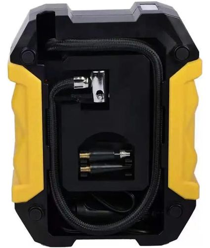 Автомобильный компрессор CarSun Air Pump C1399-1 автокомпрессор с дисплеем и фонарем для подкачки шин от прикуривателя 12V воздушный насос для машины