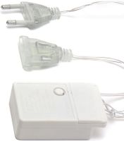 Внутрішня гірлянда штора завісу Різдво Christmas Style теплий білий 2. 5Х1 м 138 LED діодів WW Світлодіодна гірлянда-завісу на вікно 2. 5мх1м 220V