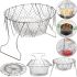 Складаний друшляк Magic Kitchen Deluxe Chef Basket 12 в 1 складна решітка сітка, фритюрниця для приготування їжі, сушка для фруктів Шеф Баскет
