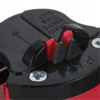 Точилка для ножів Knife Sharpener with Suction Pad Механічна ножеточка професійний пластиковий верстат для заточування кухонних ножиць на присоску