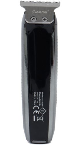 Акумуляторна машинка для стрижки волосся GEMEI GM-6050 професійний бездротовий чоловічий тример для вусів, бороди і змінними насадками Geemy