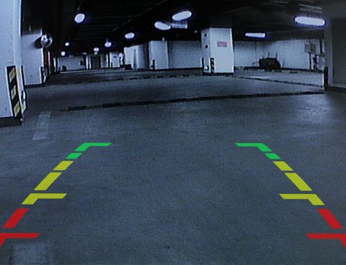 Універсальна кольорова камера заднього виду для автомобіля LM - 600L автокамера метелик, Автомобільна паркувальна відеокамера з великим кутом огляду