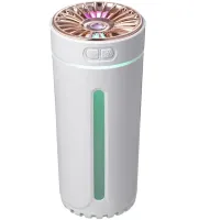 Беспроводной автомобильный увлажнитель воздуха Aroma Humidiifer H20 с RGB подсветкой, Аккумуляторный аромадиффузор USB HP227 в авто и для дома
