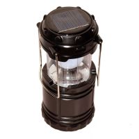 Кемпінговий ліхтарик з сонячне зарядкою для телефону USB SH-5800T 6LED кемпінгова лампа на сонячній батареї, акумуляторний ліхтар G-85
