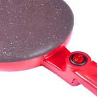 Електрична занурювальна млинниця Bitek BK-5209 1600W для приготування млинців 20 см, Сковорода электроблинница Битек з антипригарним покриттям