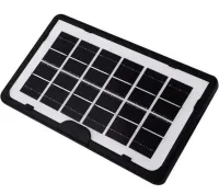 Автономна Сонячна зарядна станція Solar Gdlite GD-105 Power Bank з сонячною панеллю і 3 LED лампочки, Прожектор ліхтар з функцією повербанка