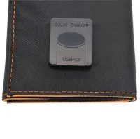 Складна сонячна панель Xinpuguang Olsace 10w 6V на 5 секцій для зарядки телефону з USB, Водонепроникна гнучка батарея для кемпінгу