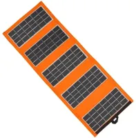 Складна сонячна панель Xinpuguang Olsace 10w 6V на 5 секцій для зарядки телефону з USB, Водонепроникна гнучка батарея для кемпінгу
