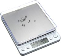 Великі ювелірні ваги 0.1 гр до 3000 гр Domotec MS-1729A з LCD-дисплеєм Matarix MX-464 на 3 кг портативні цифрові ваги з підсвічуванням і кришкою