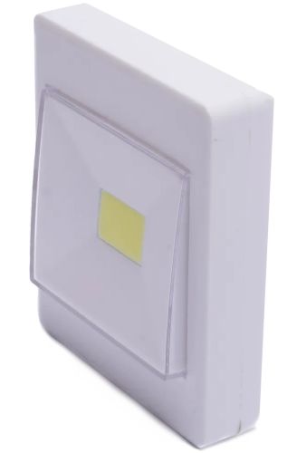 Світлодіодний настінний LED світильник COB UP! LP-9102E на батарейках light switch бездротовий переносний вимикач, підсвічування на магніті липучці