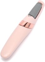 Електрична пилка для ніг Flawless pedi апарат для педикюру і п'ят, акумуляторний електричний прилад пемза для ніг з 2 насадками і USB 3W