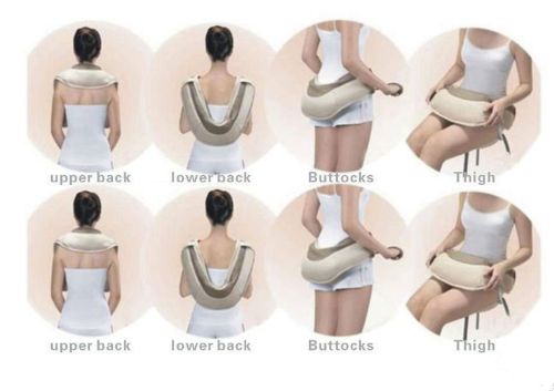 Вибромассажер для спины, плеч и шеи Cervical Massage Shawls, ударный массажер Honda QL-188