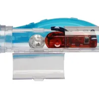 Гоночний трубопровідний трек Chariots Speed Pipes R131942 37 деталей з машинкою для дітей, Дитячий гнучкий автотрек світяться гонки в трубі з пультом
