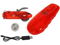 Гоночний трубопровідний трек Chariots Speed Pipes R131942 37 деталей з машинкою для дітей, Дитячий гнучкий автотрек світяться гонки в трубі з пультом