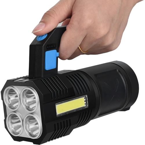 Портативний ручний ліхтарик X-Balog BL-X508 світлодіодний акумуляторний LED світильник, переносний ліхтар прожектор для кемпінгу 4 режими з USB
