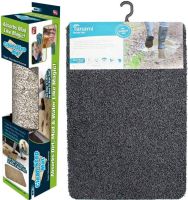 Супер всмоктуючий килимок Clean Step Mat придверний підлоговий килим 70Х45 см в передпокій і ванну для вбирання бруду і вологи з мікрофібри для взуття